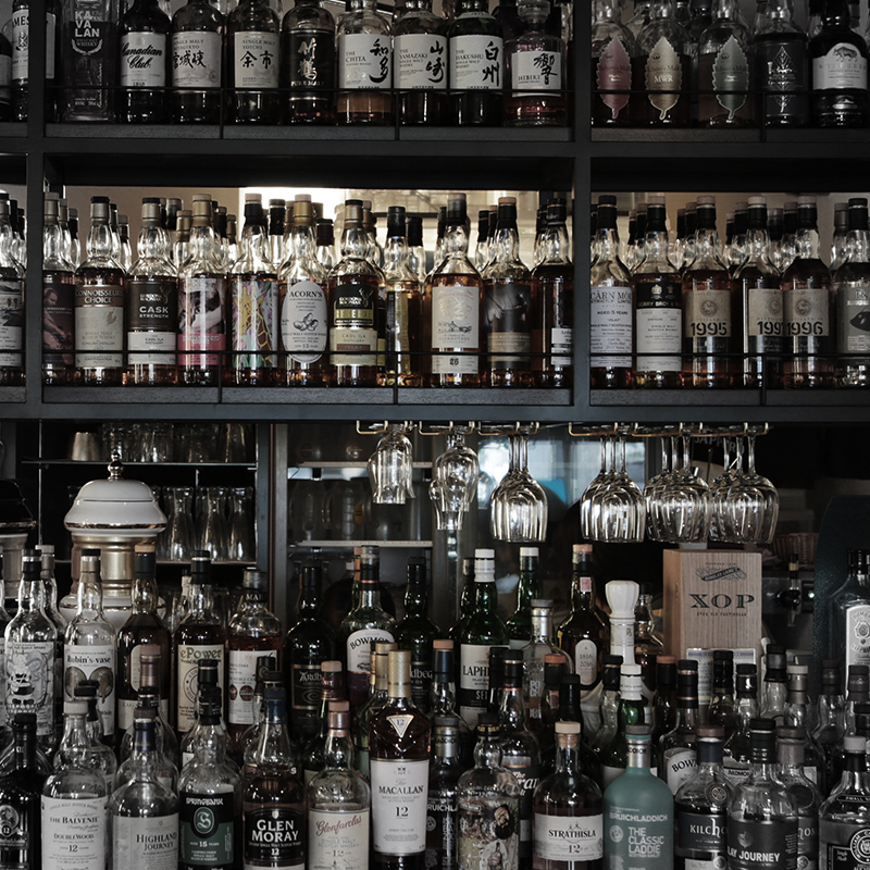 お酒のコレクション