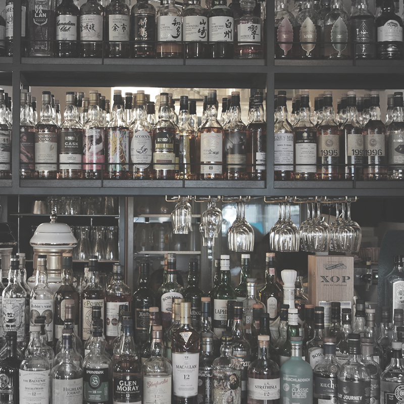 お酒のコレクション