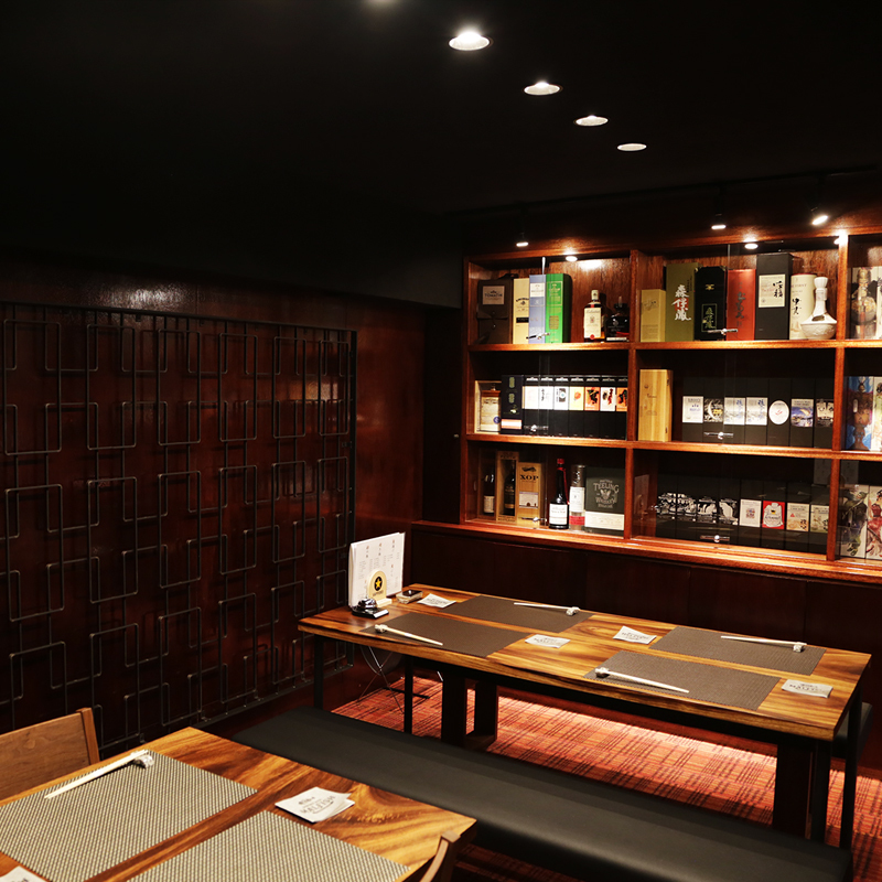 落ち着ける店内