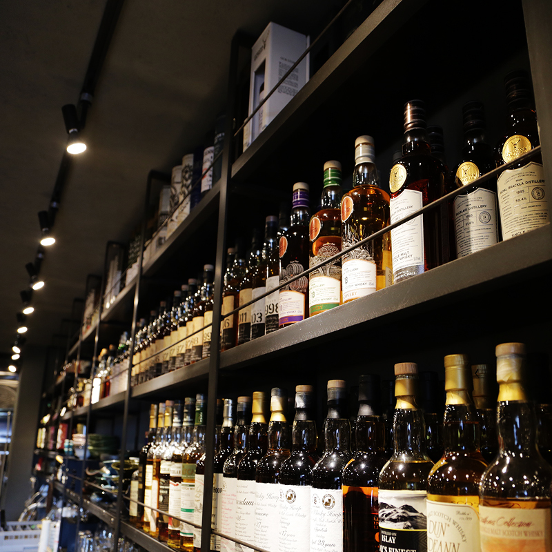 豊富なお酒