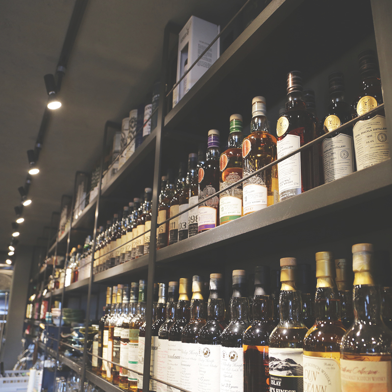 豊富なお酒